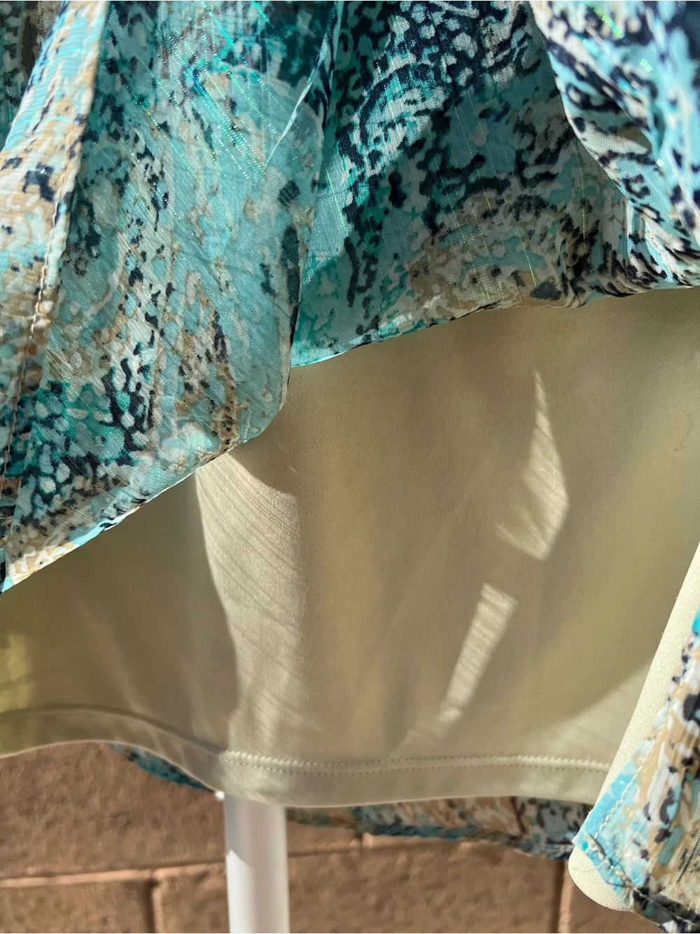 Dana Kay Abstract Print Sleeveless Top - Picture 5 of 6
